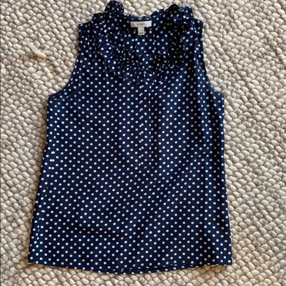 JCrew silk tank